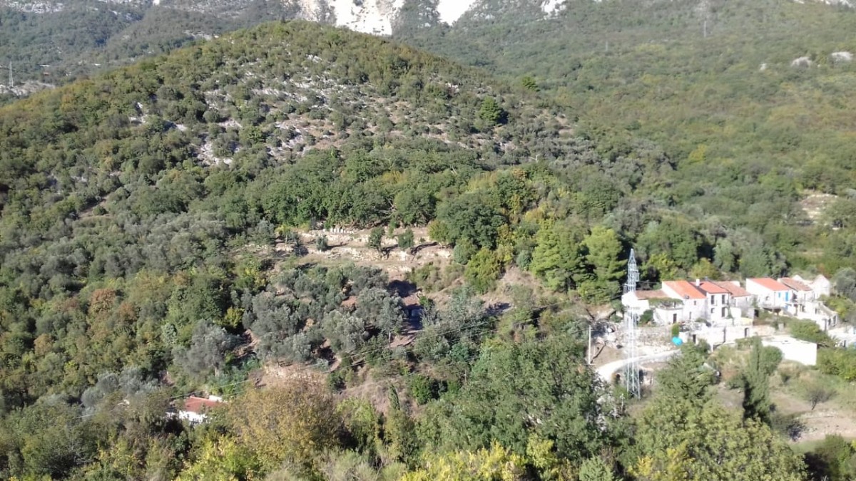 Velika parcela sa pogledom na more, Budva, Bečići